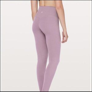 Lululemon Align leggings 28" dusty mauve